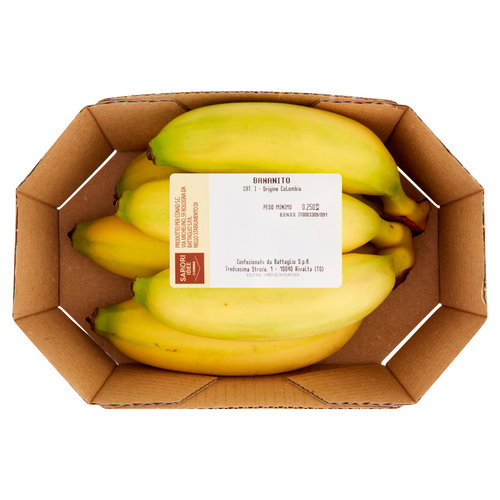 SAPORI & IDEE CONAD Bananito Colombia 250 g-image