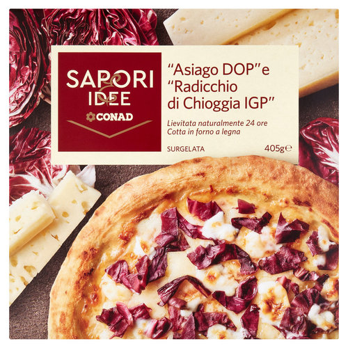 SAPORI & IDEE CONAD Asiago DOP e "Radicchio di Chioggia IGP" Surgelata 405 g-image