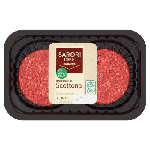 SAPORI & IDEE CONAD Percorso Qualità Hamburger di Scottona benessere 2 x 80 g-image