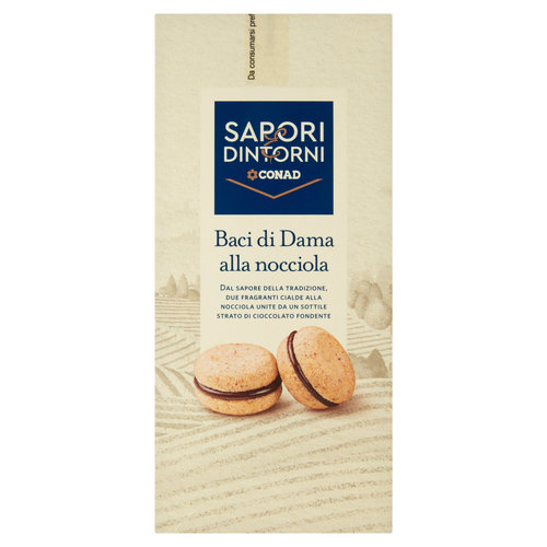 SAPORI & DINTORNI CONAD Baci di Dama alla nocciola 150 g-image