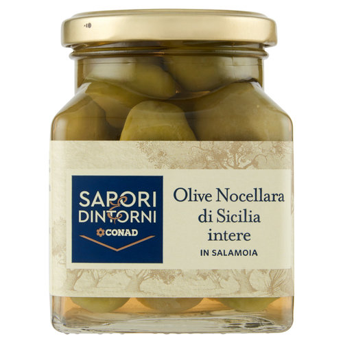 SAPORI & DINTORNI CONAD Olive Nocellara di Sicilia intere in Salamoia 290 g-image