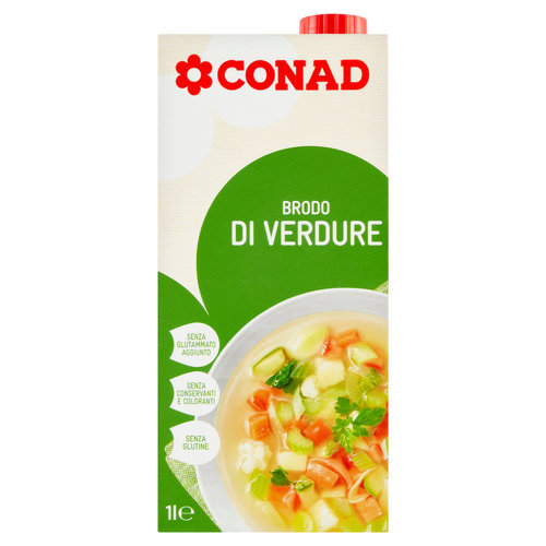 CONAD Brodo di Verdure 1 l-image