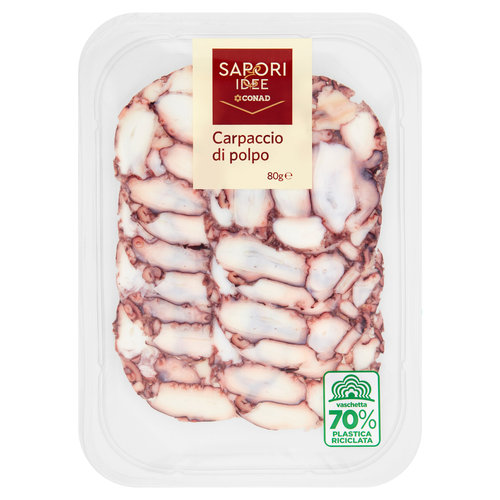 SAPORI & IDEE CONAD Carpaccio di polpo 80 g-image