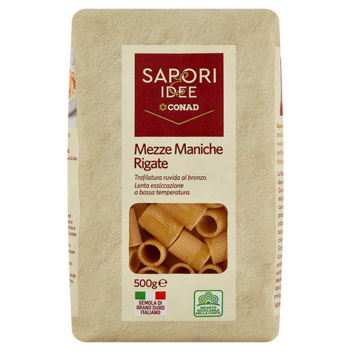SAPORI & IDEE CONAD Mezze Maniche Rigate 500 g-image