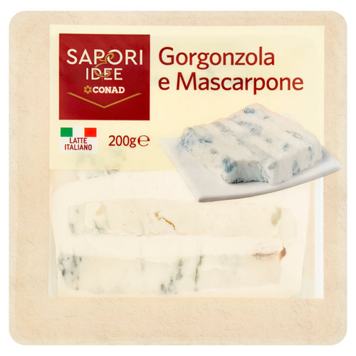 SAPORI & IDEE CONAD Gorgonzola e Mascarpone 200 g-image