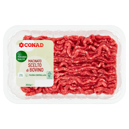 CONAD Percorso Qualità Macinato Scelto di Bovino 350 g-image