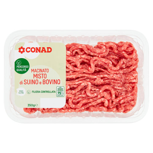 CONAD Percorso Qualità Macinato Misto di Suino e Bovino 350 g-image