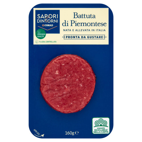 SAPORI & DINTORNI CONAD Percorso Qualità Battuta di Piemontese 160 g-image