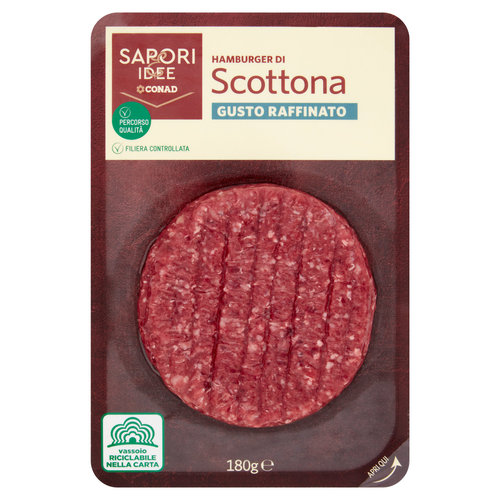 SAPORI & IDEE CONAD Percorso Qualità Hamburger di Scottona Gusto Raffinato benessere 180 g-image