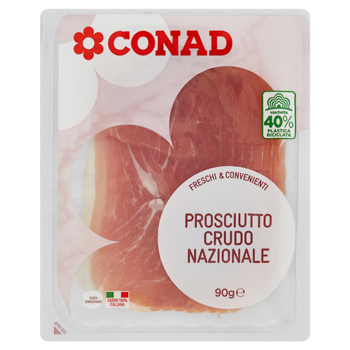 CONAD Freschi & Convenienti Prosciutto Crudo Nazionale 90 g-image