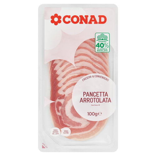 CONAD Freschi & Convenienti Pancetta Arrotolata 100 g-image