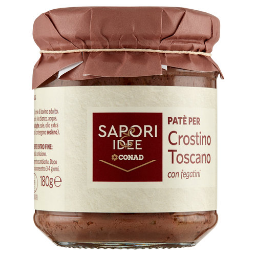 SAPORI & IDEE CONAD Patè per Crostino Toscano con fegatini 180 g-image