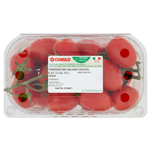 Conad Percorso Qualità Pomodoro Mini Oblungo Cocktail Italia 1 Kg-image