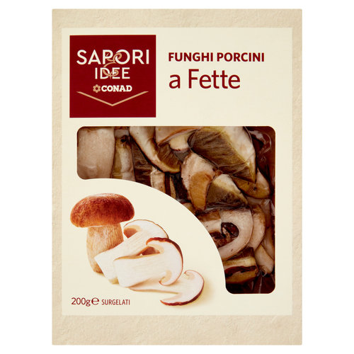 SAPORI & IDEE CONAD Funghi Porcini a Fette Surgelati 200 g-image