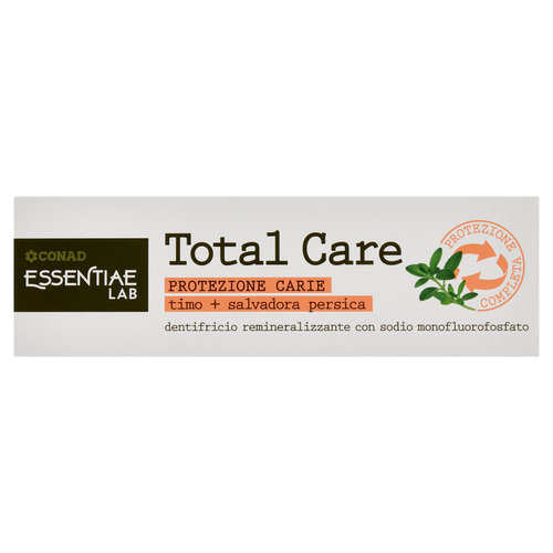 CONAD Essentiae Lab Total Care Protezione Carie dentifricio remineralizzante 75 ml-image