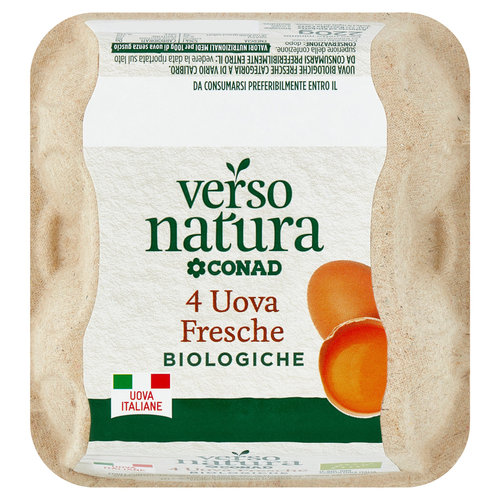 CONAD VERSO NATURA 4 Uova Fresche Biologiche 220 g-image