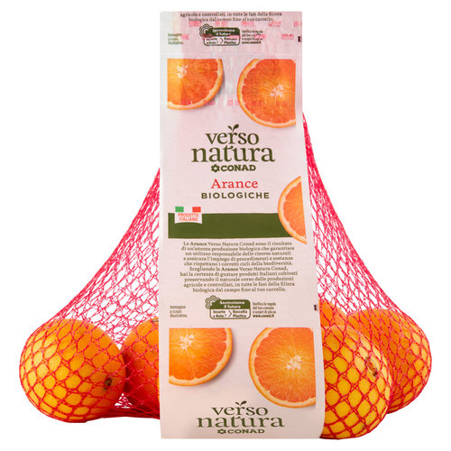 CONAD VERSO NATURA Arance Biologiche Navelina Italia Cal.4 1 kg-image