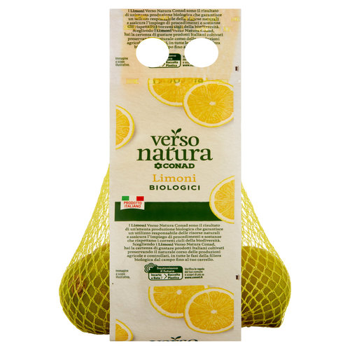 CONAD VERSO NATURA Limoni biologici Bianchetto Italia Cal. 5 0,500 kg-image