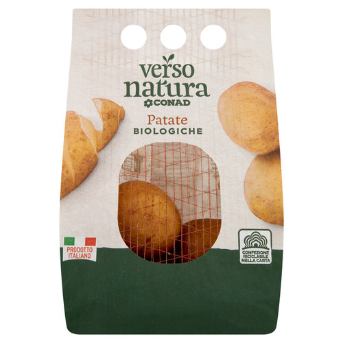 CONAD VERSO NATURA Patate Pasta Gialla Bio Italia Cal. 40/60 Biologiche 1 kg-image