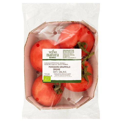 CONAD VERSO NATURA Pomodoro Grappolo Italia Prodotto Biologico 0,500 kg-image