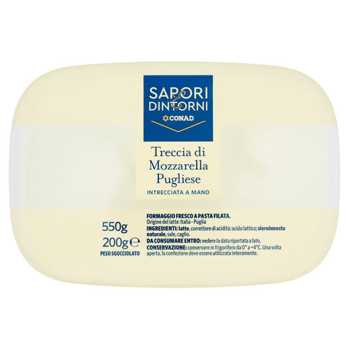 SAPORI & DINTORNI CONAD Treccia di Mozzarella Pugliese 200 g-image