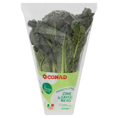 CONAD Percorso Qualità Cime di Cavolo Nero Italia 200 g-image