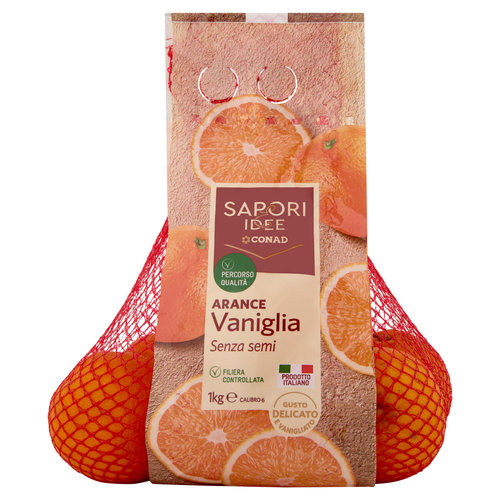 SAPORI & IDEE CONAD Percorso Qualità Arance Vaniglia Senza semi Italia Calibro 6 1 kg-image