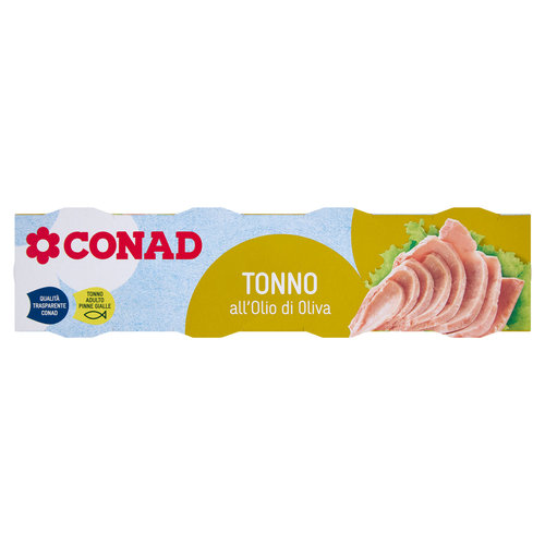 CONAD Tonno all'Olio di Oliva 4 x 70 g-image