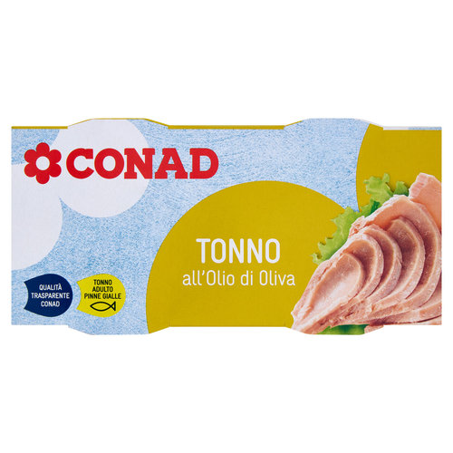 CONAD Tonno all'Olio di Oliva 2 x 140 g-image