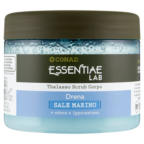 CONAD Essentiae Lab Thalasso Scrub Corpo Drena Sale Marino + edera e ippocastano 600 g-image