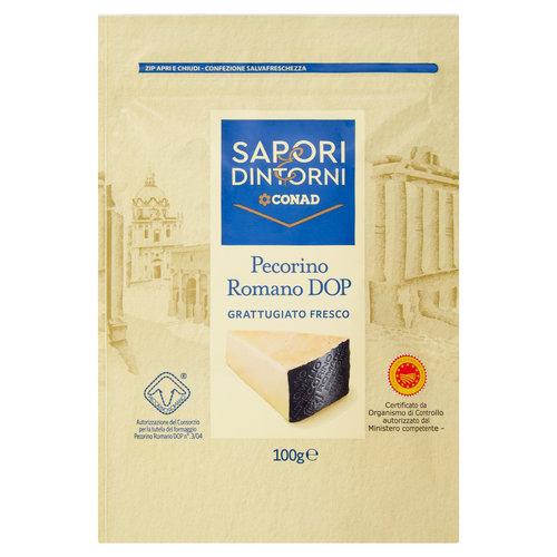 SAPORI & DINTORNI CONAD Pecorino Romano DOP Grattugiato Fresco 100 g-image