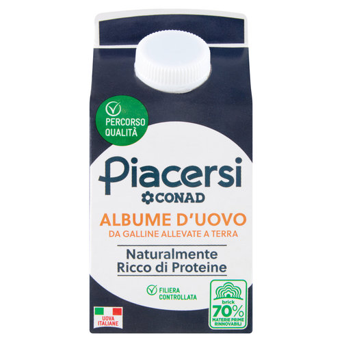 PIACERSI CONAD Percorso Qualità Albume d'Uovo 500 g-image