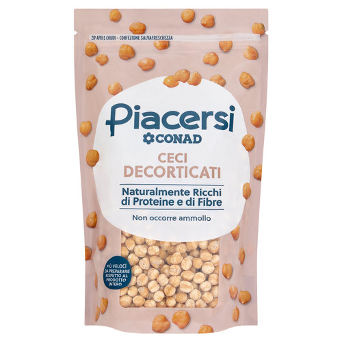 PIACERSI CONAD Ceci Decorticati 400 g-image