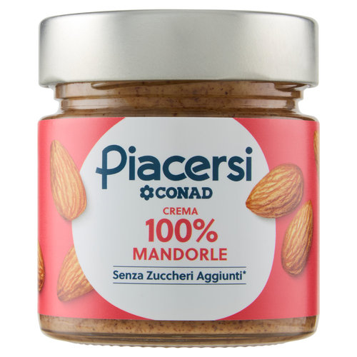 PIACERSI CONAD Crema 100% Mandorle 175 g-image