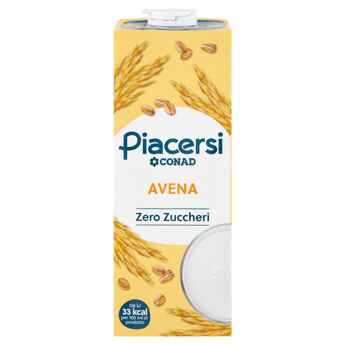 PIACERSI CONAD Avena Zero Zuccheri 1 l-image