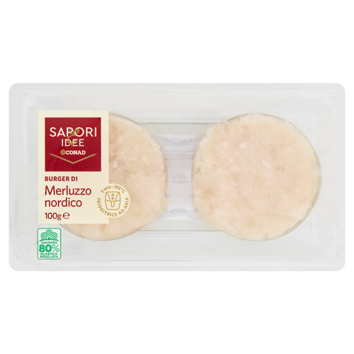 SAPORI & IDEE CONAD Burger di Merluzzo nordico 100 g-image