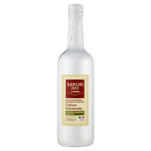SAPORI & IDEE CONAD Olio EVO 100% Italiano Cultivar Selezionate Ogliarola Biancolilla Taggiasca 75cl-image