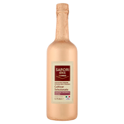 SAPORI & IDEE CONAD Olio EVO 100% Italiano Cultivar Selezionate Coratina Ogliarola Leccino 75cl-image