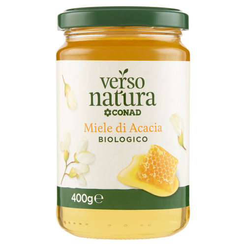CONAD VERSO NATURA Miele di Acacia Biologico 400 g-image