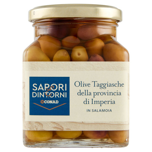 SAPORI & DINTORNI CONAD Olive Taggiasche della provincia di Imperia in Salamoia 280 g-image