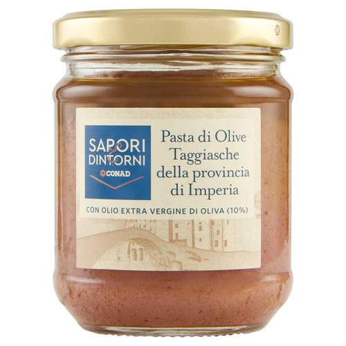 SAPORI & DINTORNI CONAD Pasta di Olive Taggiasche della provincia di Imperia con Olio EVO 10% 180 g-image