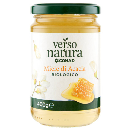 CONAD VERSO NATURA Miele di Acacia Biologico 400 g-image