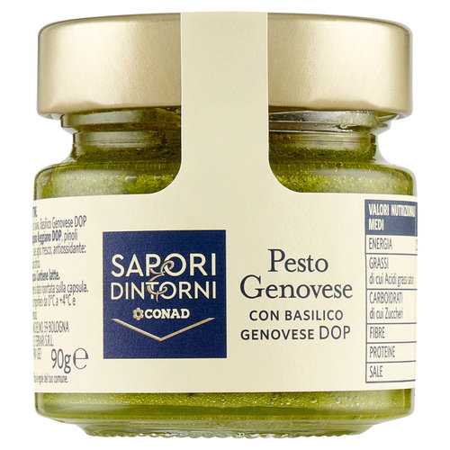 SAPORI & DINTORNI CONAD Pesto Genovese con Basilico Genovese DOP 90 g-image