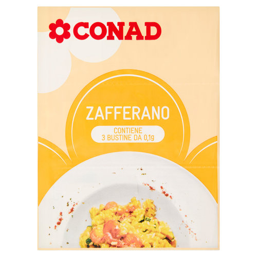 CONAD Zafferano 3 bustine da 0,1 g-image