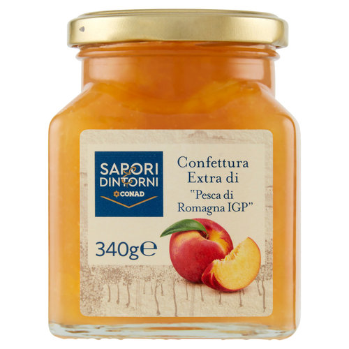 SAPORI & DINTORNI CONAD Confettura Extra di "Pesca di Romagna IGP" 340 g-image