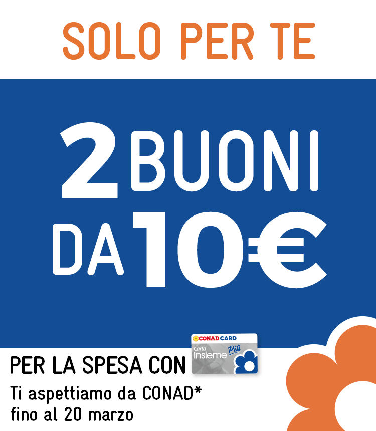 Vantaggi di Carta Insieme Più Conad Card