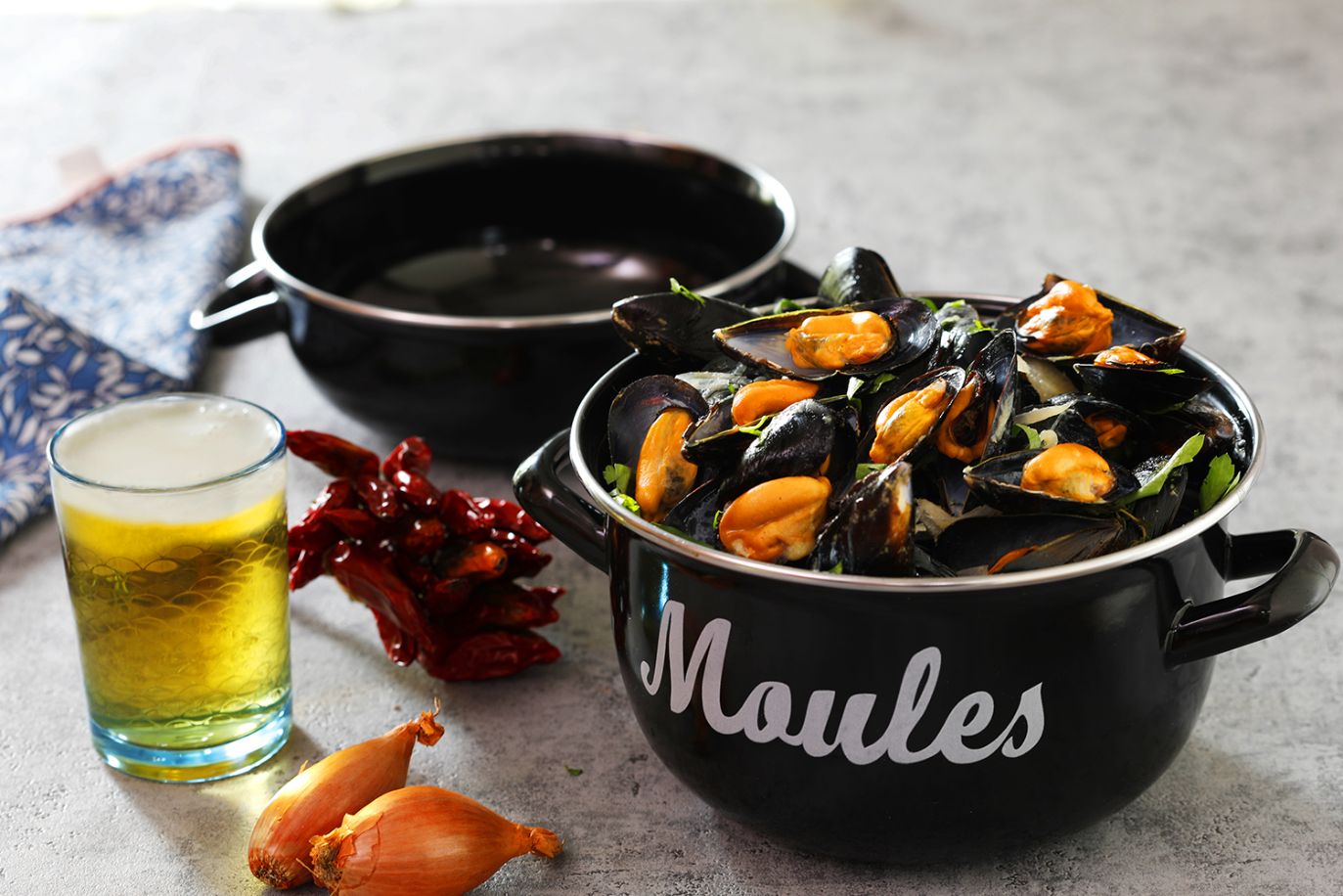 cozze alla birra