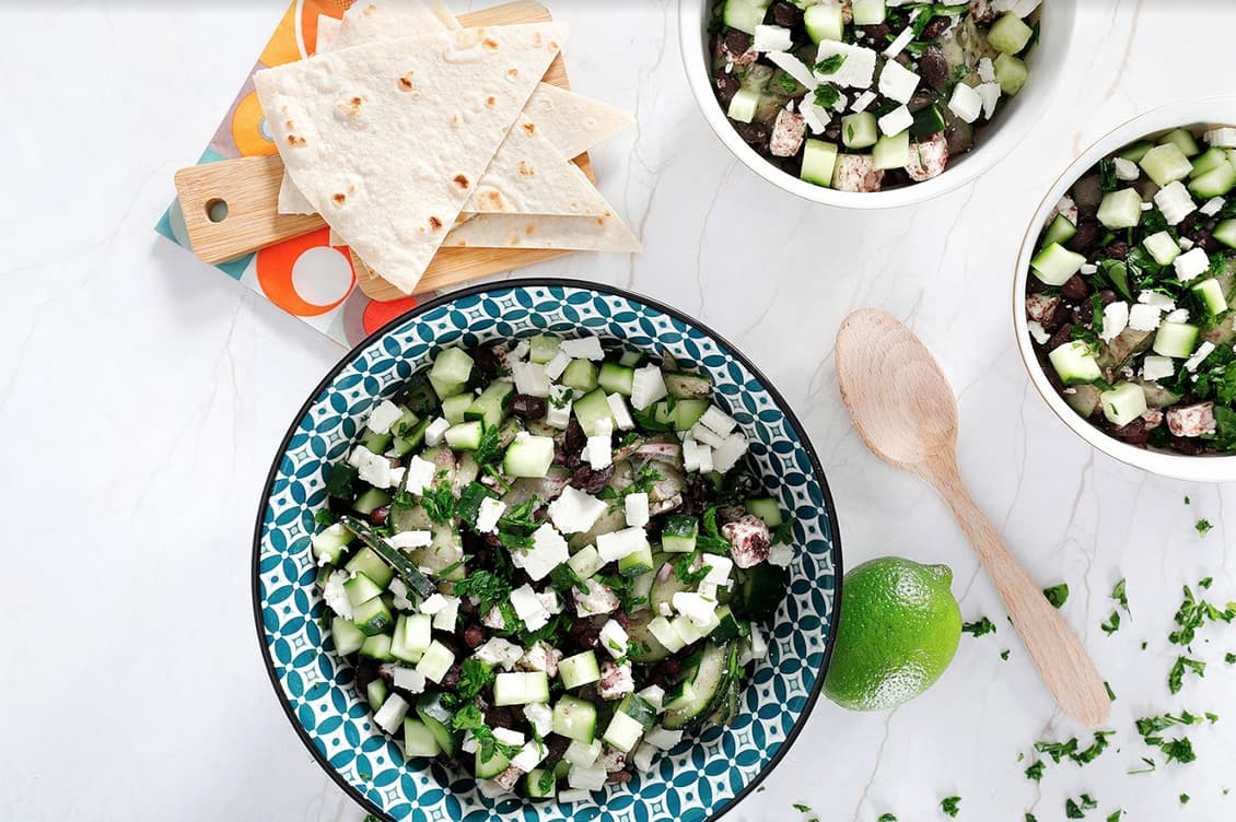 Insalata Di Fagioli Neri Cetrioli E Quartirolo Ricette Conad