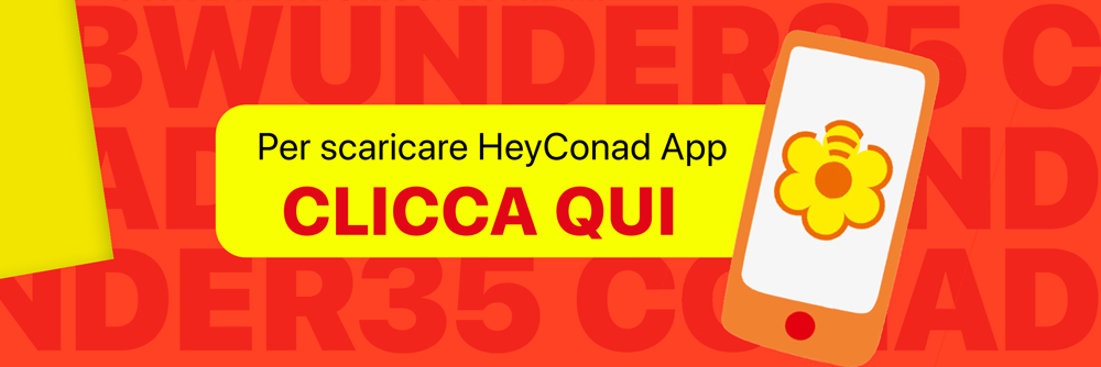 Clicca qui per scaricare HeyConad App