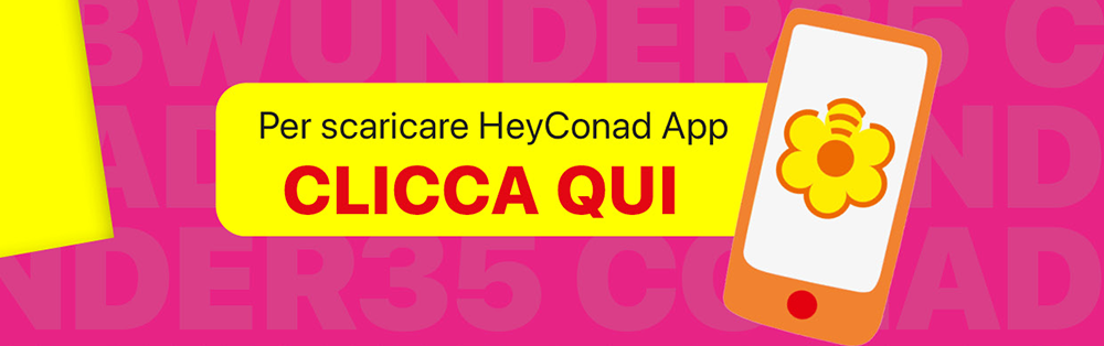 Clicca qui per scaricare HeyConad App